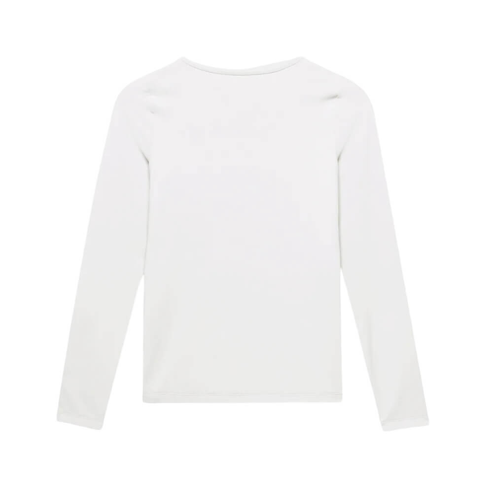 Mint Velvet White Long Sleeve Layering Top